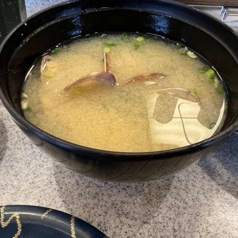 あさり汁(回転寿司みさき 武蔵小金井店)