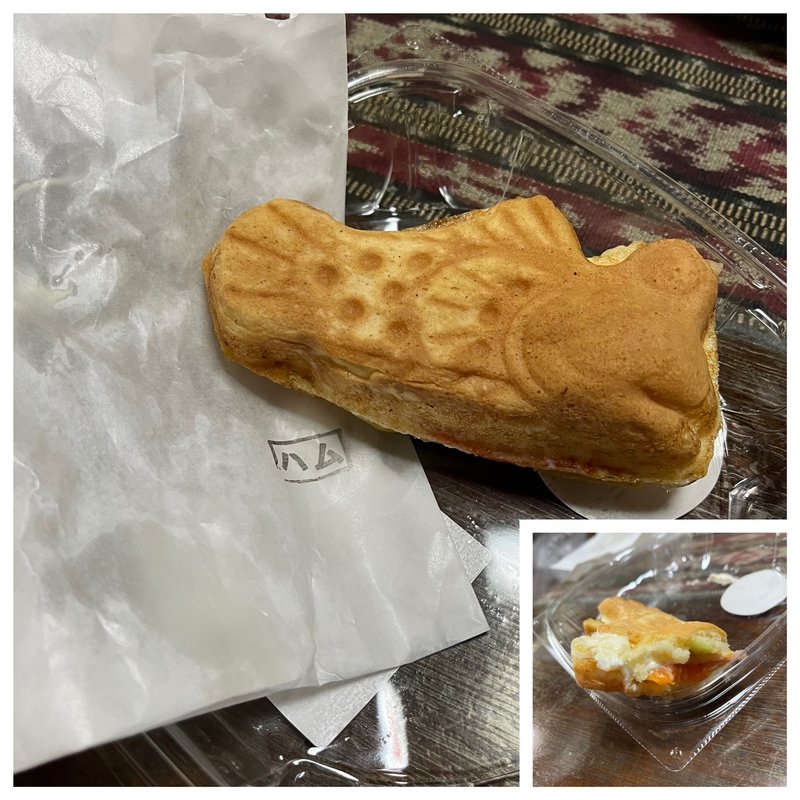 ハムエッグ(むっちゃん万十 那珂川店)