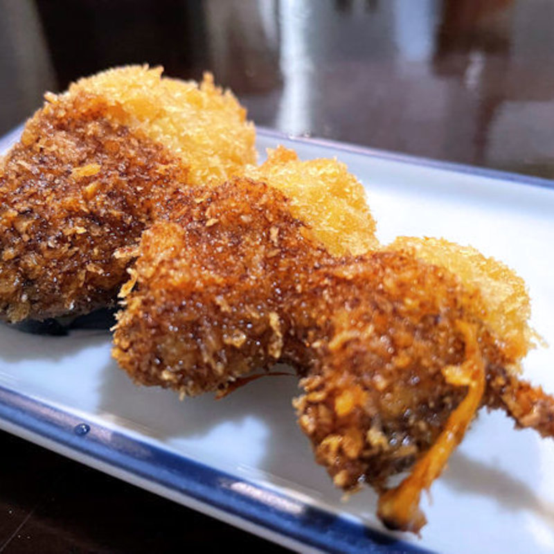 しいたけフライ(立ち飲み処 おおの屋)