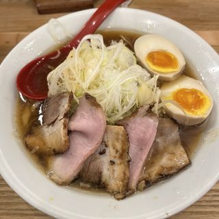 喜多方らーめん醤油チャーシュー(麺や 七彩 八丁堀店)