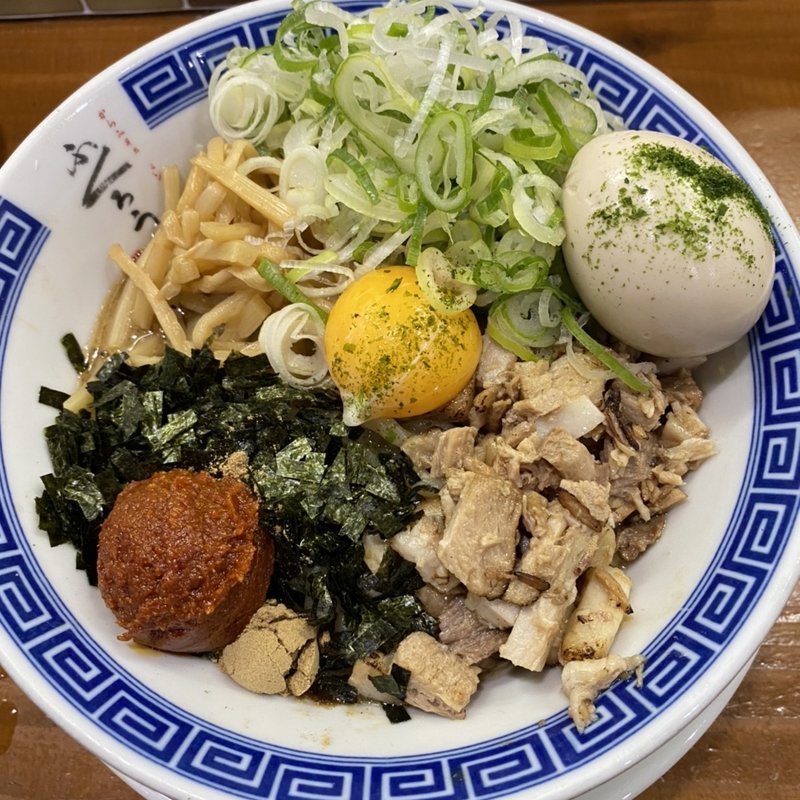 まぜそば(からみそラーメン　ふくろう　関店)