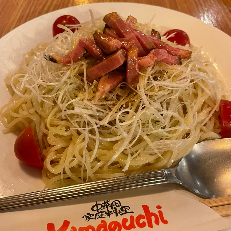 納豆ネギそば（冷）(Yamaのuchi （ヤマノウチ）)