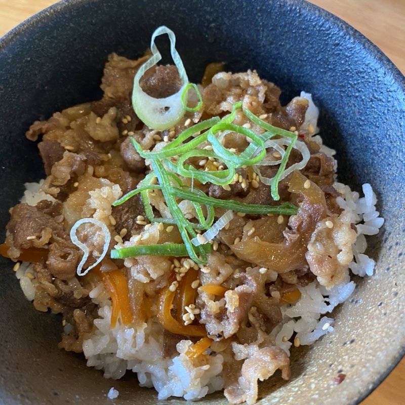 プルコギ丼(テールラーメンたのしや)