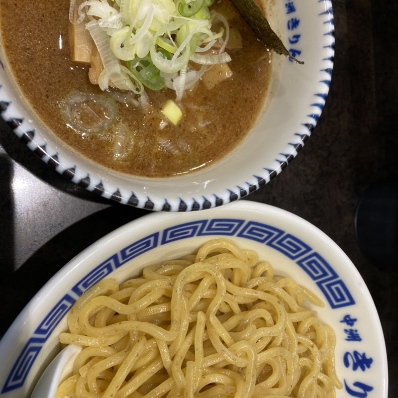 辛味噌つけ麺(中洲川端きりん)