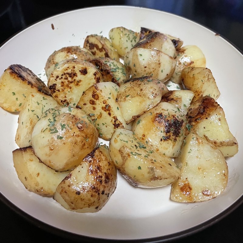 新じゃが ガリバタ醤油(自宅)