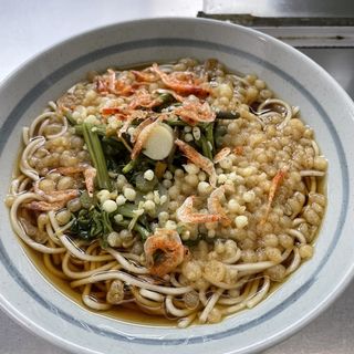 桜えび三菜そば(爽亭 上野駅7・8番線ホーム店 )