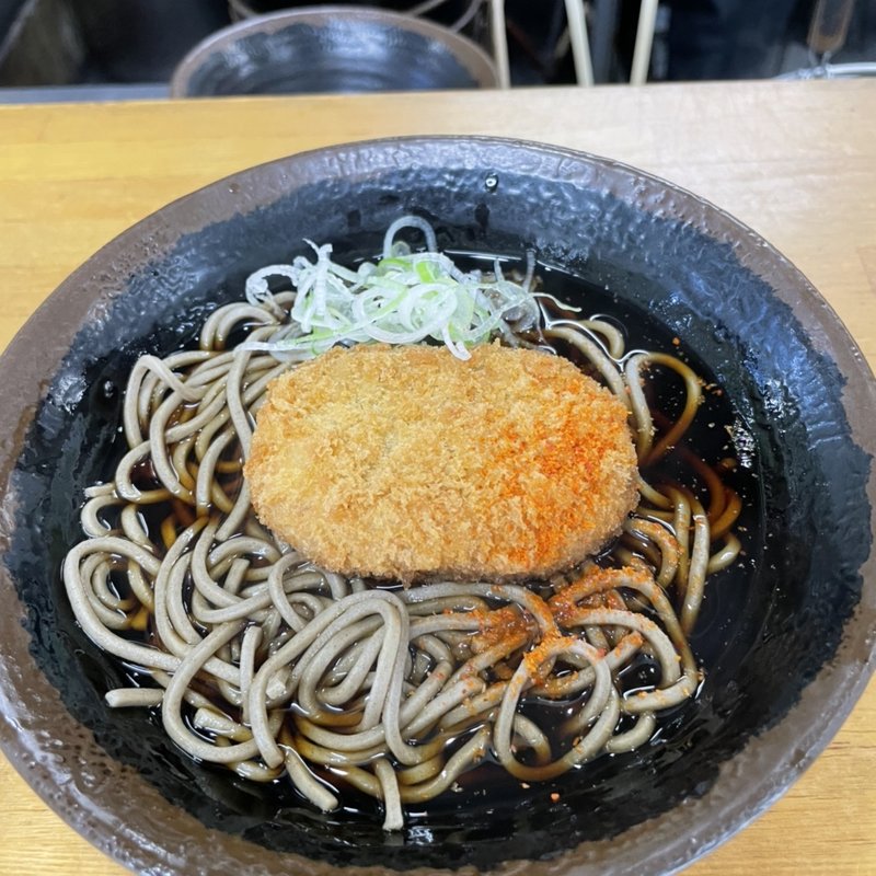 コロッケそば(野むら )