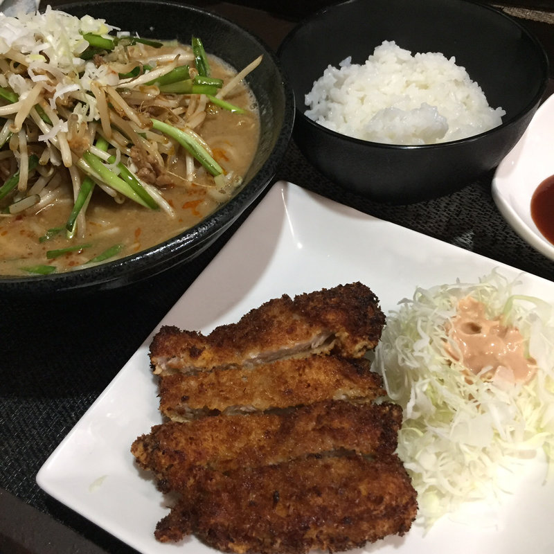 チキンカツセット(麺's 太平楽)