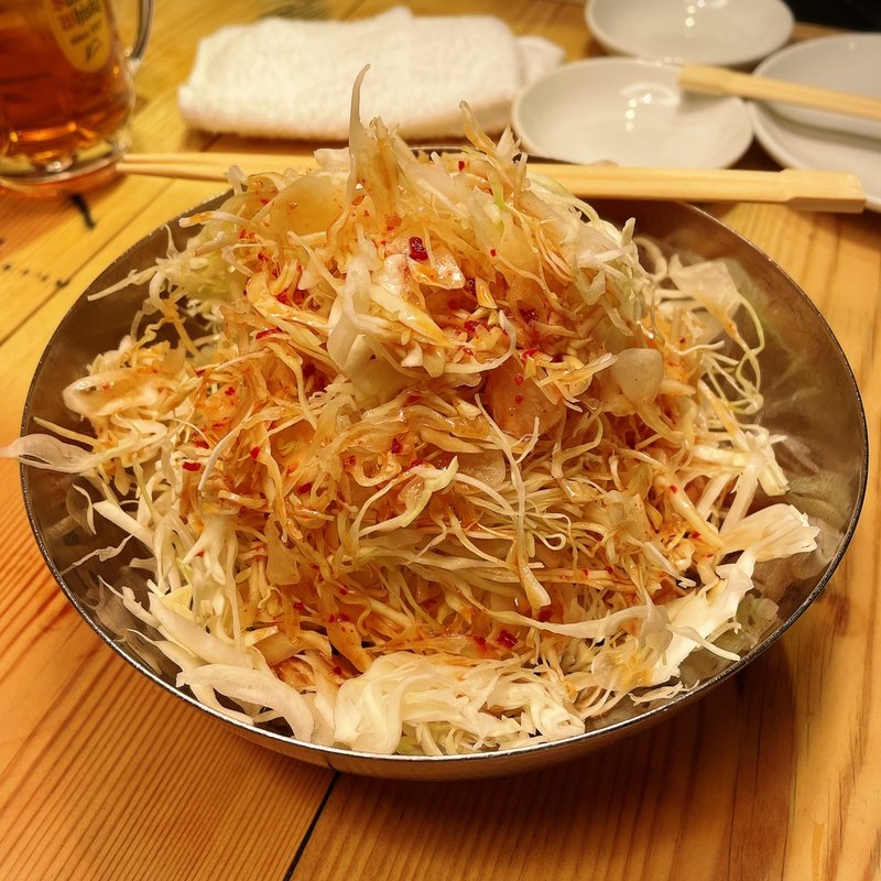 キャベツおかわり(焼肉ハンター 自由が丘 （ヤキニクハンター）)