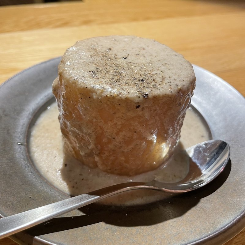 フレンチおでん　大根（トリュフソース）(串焼き。ビストロガブリ新宿ハルク店)