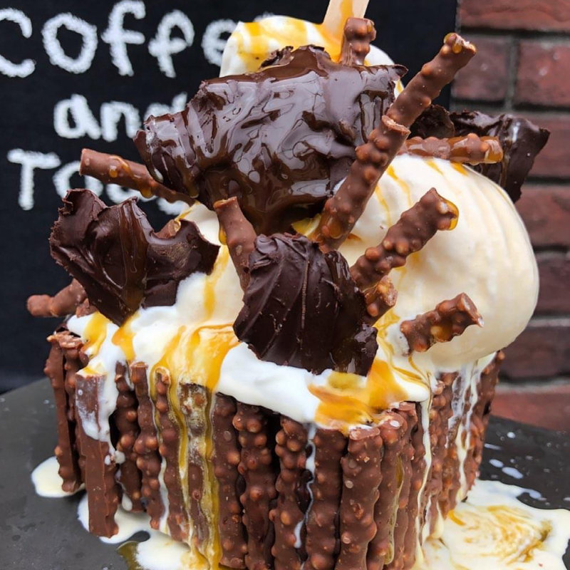 チョコレートインパクト(コーヒー＆トースト)