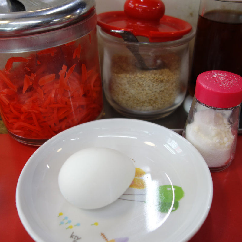 ゆで玉子(博多ラーメン)