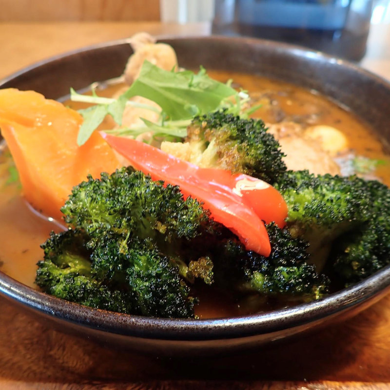 チキンレッグ野菜カレー(スープカレーガラク 中野店 （GARAKU）)