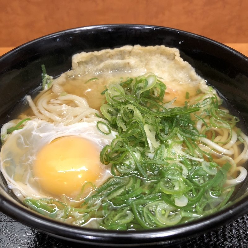 天ぷら駅そば(えきそば在来線下り店)