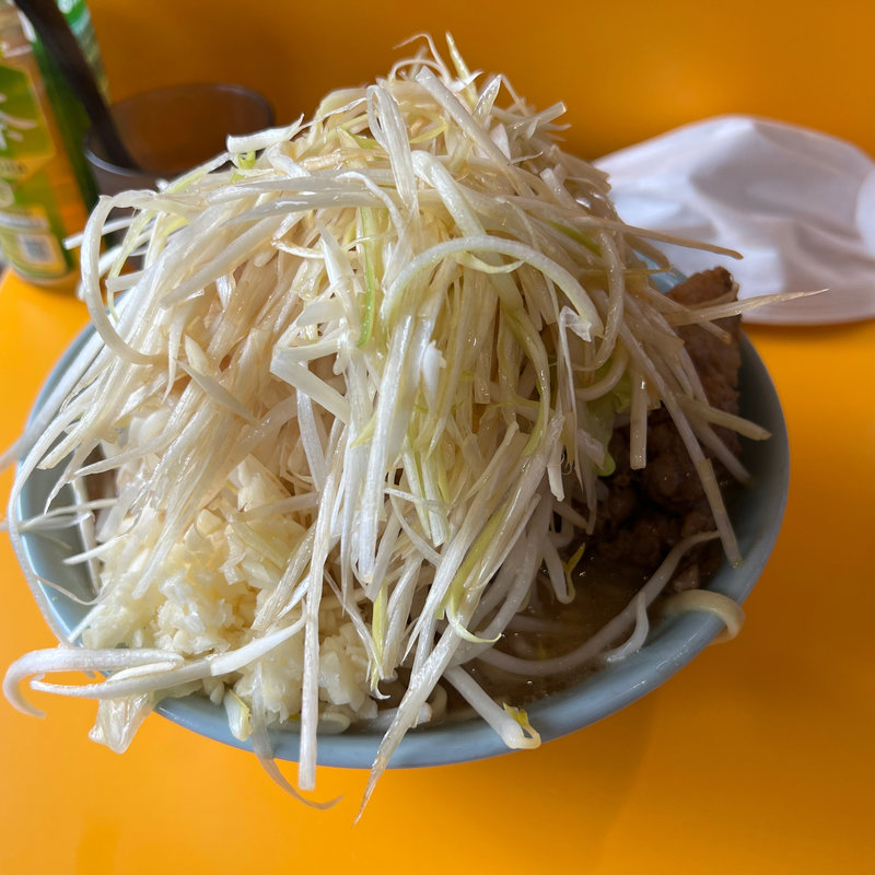 ラーメン小　ネギ(ラーメン二郎 八王子野猿街道店２)