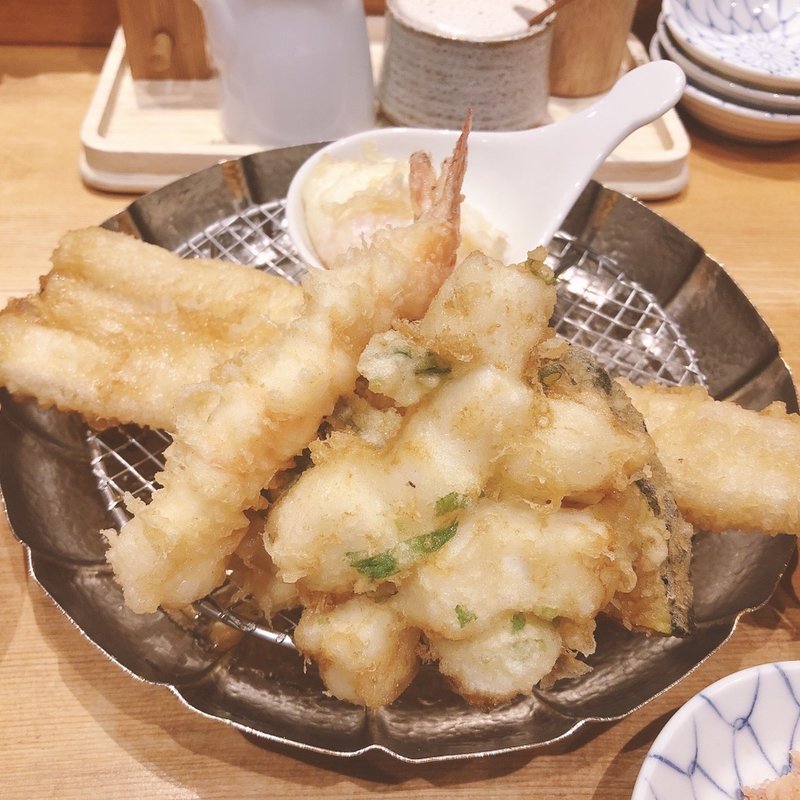 穴子の天ぷらめし(日本橋 天ぷらめし 金子半之助 日本橋店)