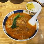 排骨坦麺（ばいこうだんだんめん）(支那麺 はしご 赤坂店 （しなめんはしご）)