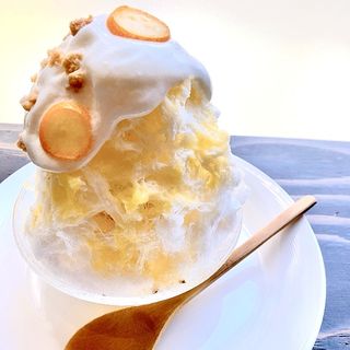 爽やか酸味の柑橘ヨーグルト氷(ラセッテ広島ミラノカレー)
