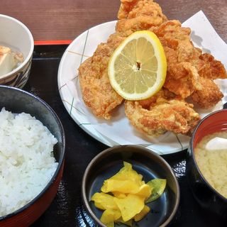 ザンギ定食(若鶏時代なると本店)