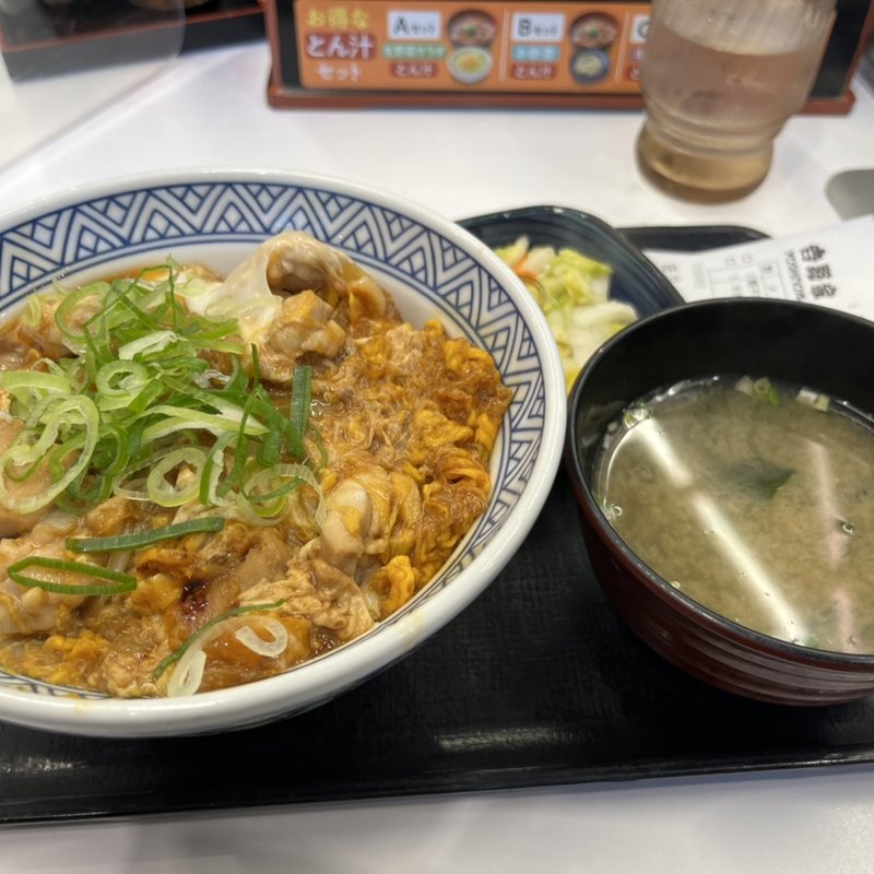 親子丼Bセット(吉野家 渋谷109前店)