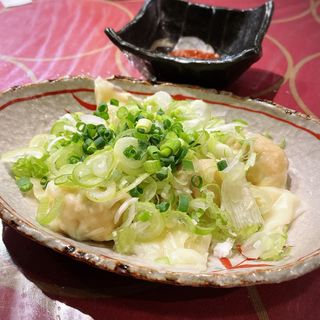 粗挽きワンタン皿(三ツ矢堂製麺 中目黒店 （【旧店名】フジヤマ製麺）)