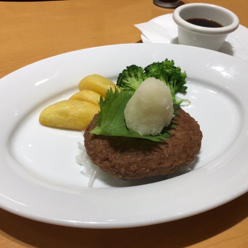 大豆ミートハンバーグランチ(ステーキ宮　尼崎立花店)