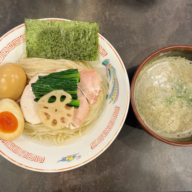 昆布水の煮干しつけ麺 ※限定(西永福の煮干箱)