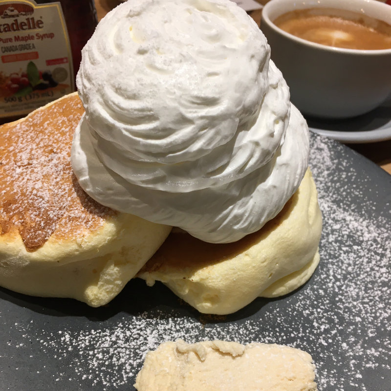 プレーンパンケーキ(ESPRESSO  D  WORKS  ショップス市川店)