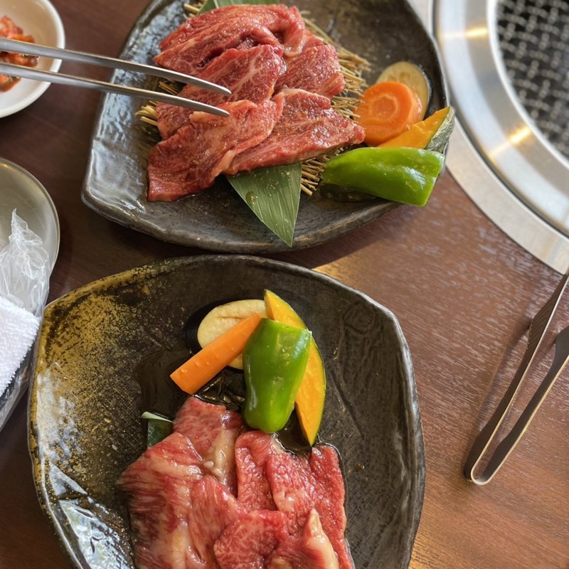 特選黒毛和牛カルビ定食(黒毛和牛と旬野菜 Ogawatei 箕面本店)