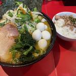 ラーメン(750)うずら(80)野菜畑(100)まぶしご飯(150)