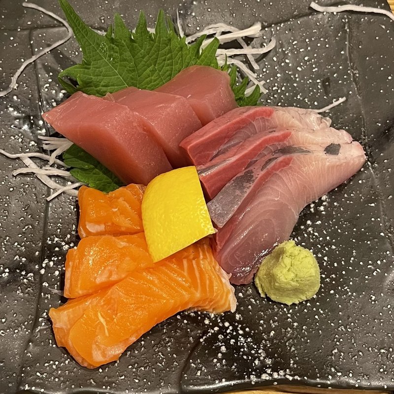 選べるお造り3種盛り(しゃかりき432” 新福島店 （しゃかりきしみず）)