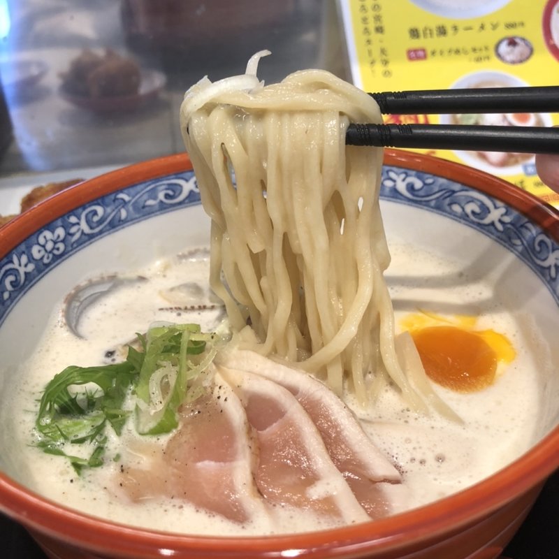 魚介鶏白湯(脳天飯店)