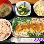 鳥天ポン酢定食