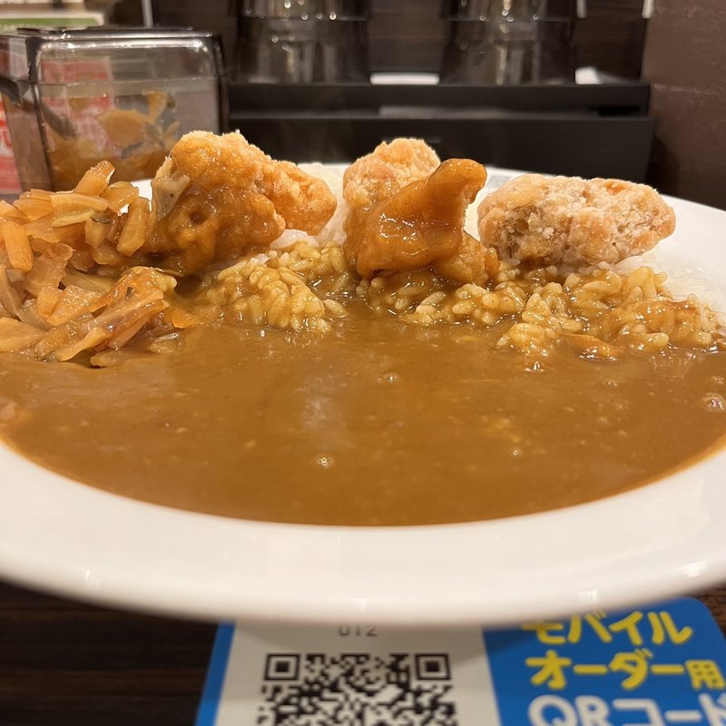 唐揚げカレー(CoCo壱番屋 港区赤坂店)