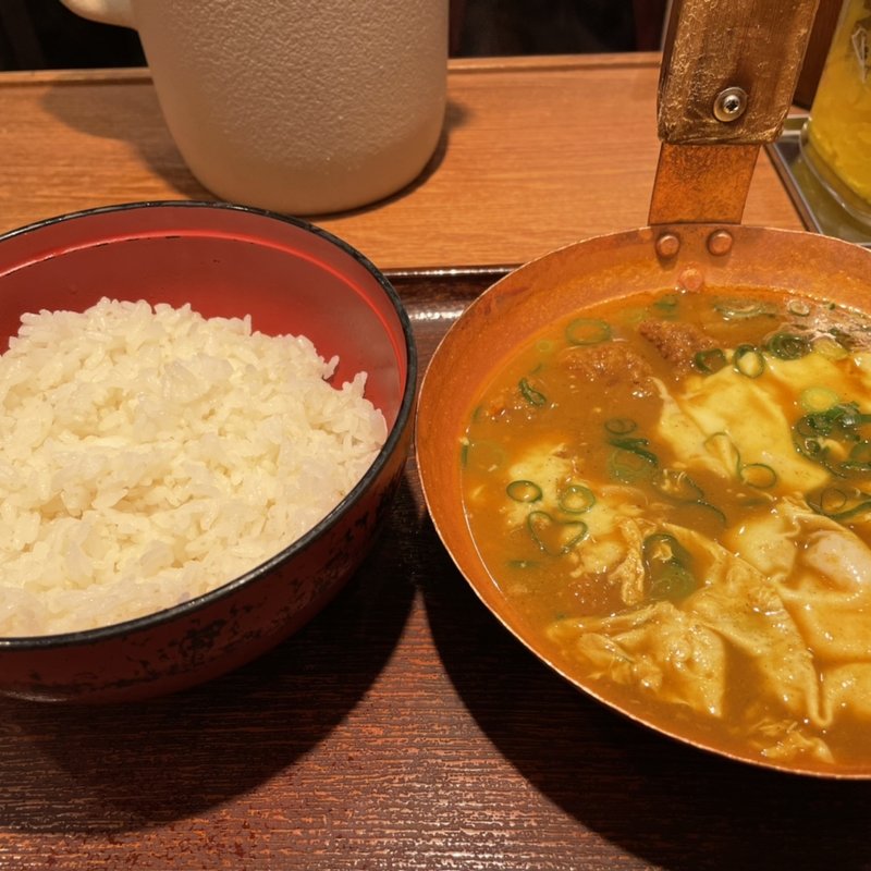 カレーチーズカツ丼(元祖 変わりかつ丼・親子丼 祭太鼓 阪急三番街店)