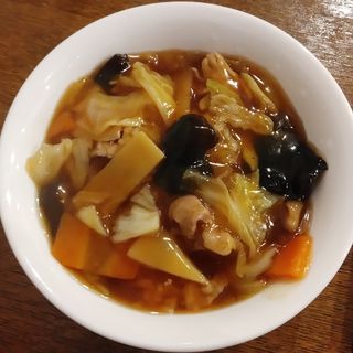 中華風肉丼(小)(とうがらし亭 北目町店 )