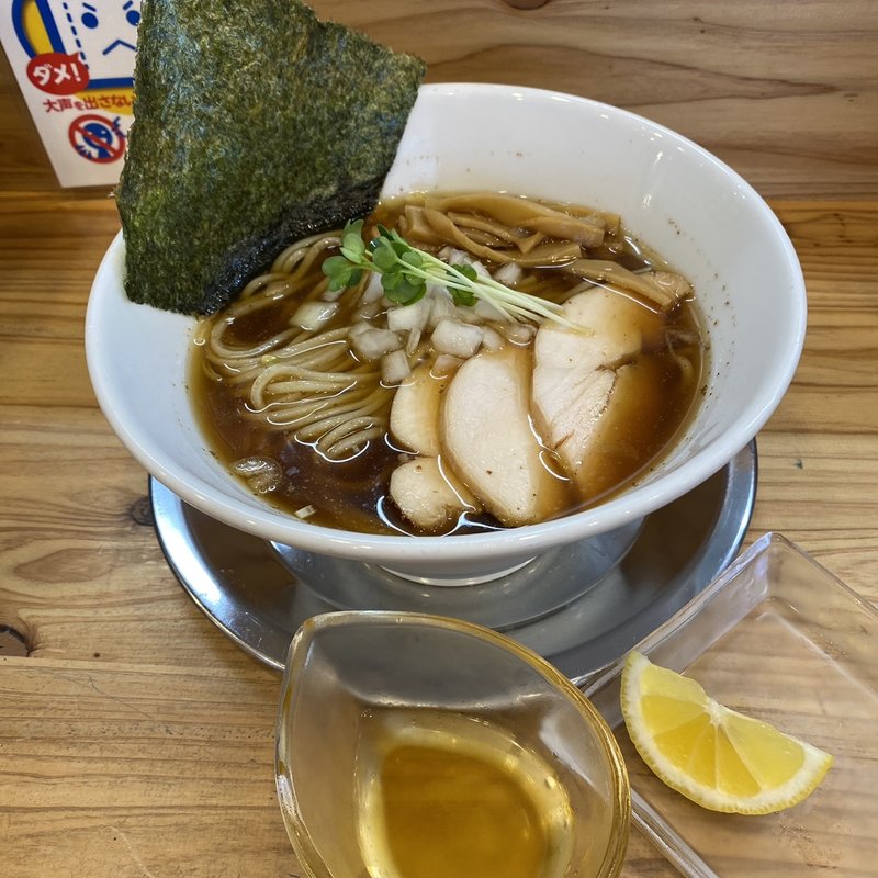 にぼしの冷しらぁめん(麺屋 Smile)