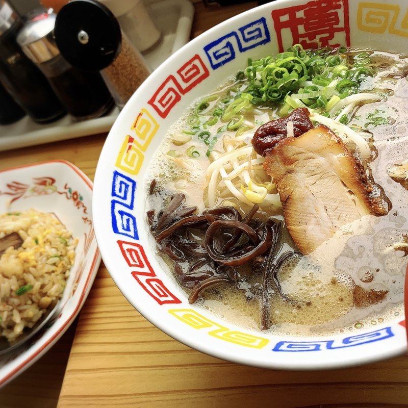 Cランチ（ラーメン＋チャーハン）こくまろ（こく味）(爽風亭 )