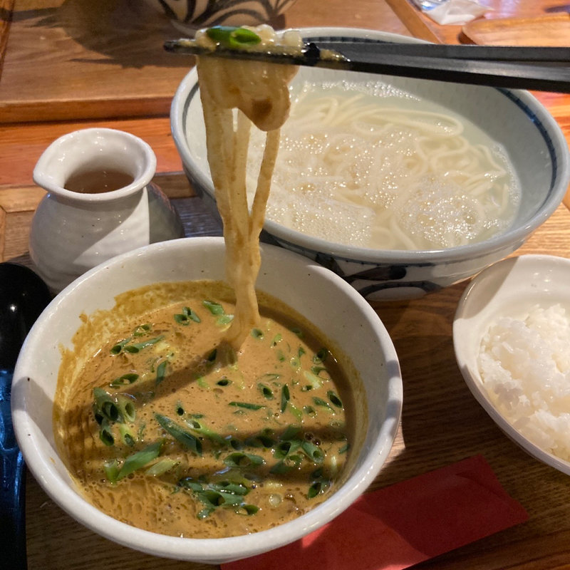 黄金カレーつけ麺(武膳 神田小川町店 （ぶぜん）)
