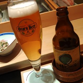 小樽ビール(伊勢鮨 （いせずし）)