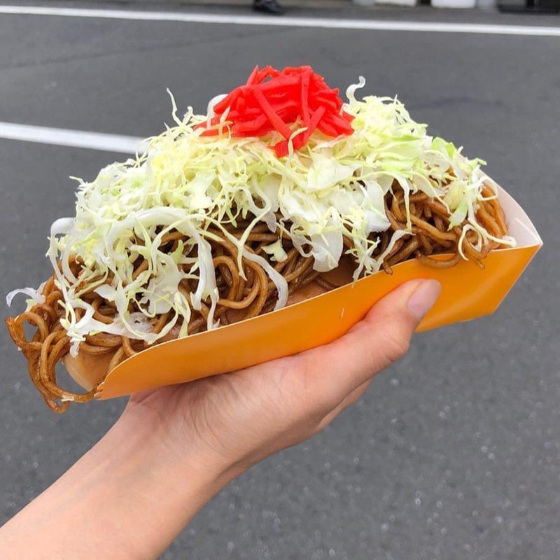 焼きそばぱん(コーヒー＆トースト)