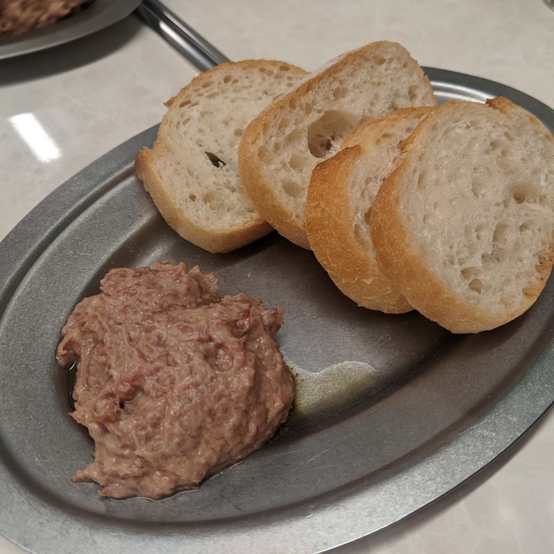 フォアグラコンビーフのパテ(酒トうどん 大福)