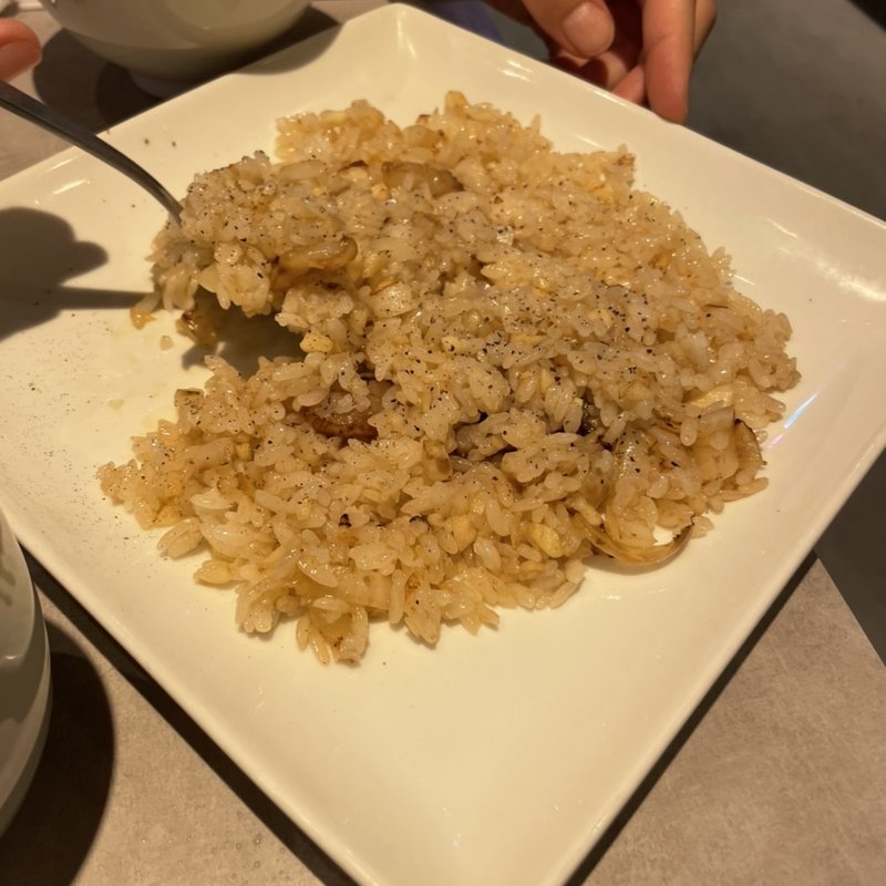男のガーリックライス(焼肉とんび 大曽根店)