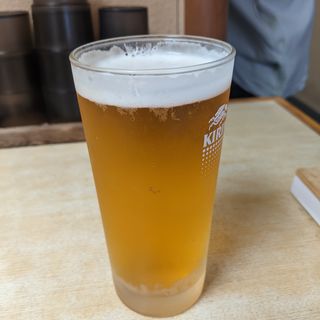 生ビール中(らぁめん登里勝 )