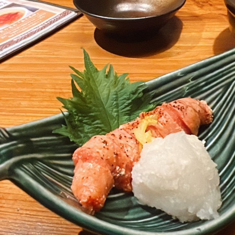 明太子炙りおろし(鳥のや總本店 土浦店)