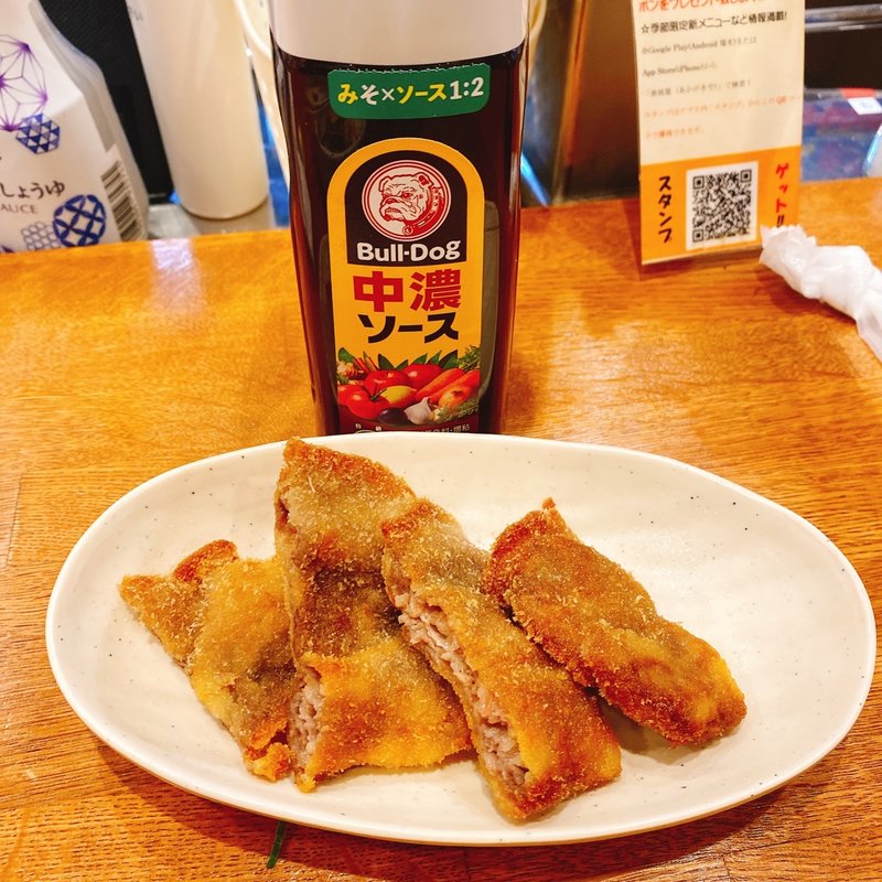 スーパーなんばビーフカツ(赤垣屋 なんば店 （あかがきや）)