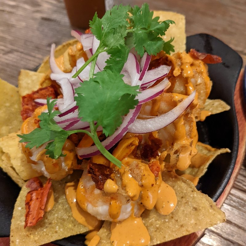 メキシカンポップコーンシュリンプ(TacosWay Toranomon タコスウェイ 虎ノ門)