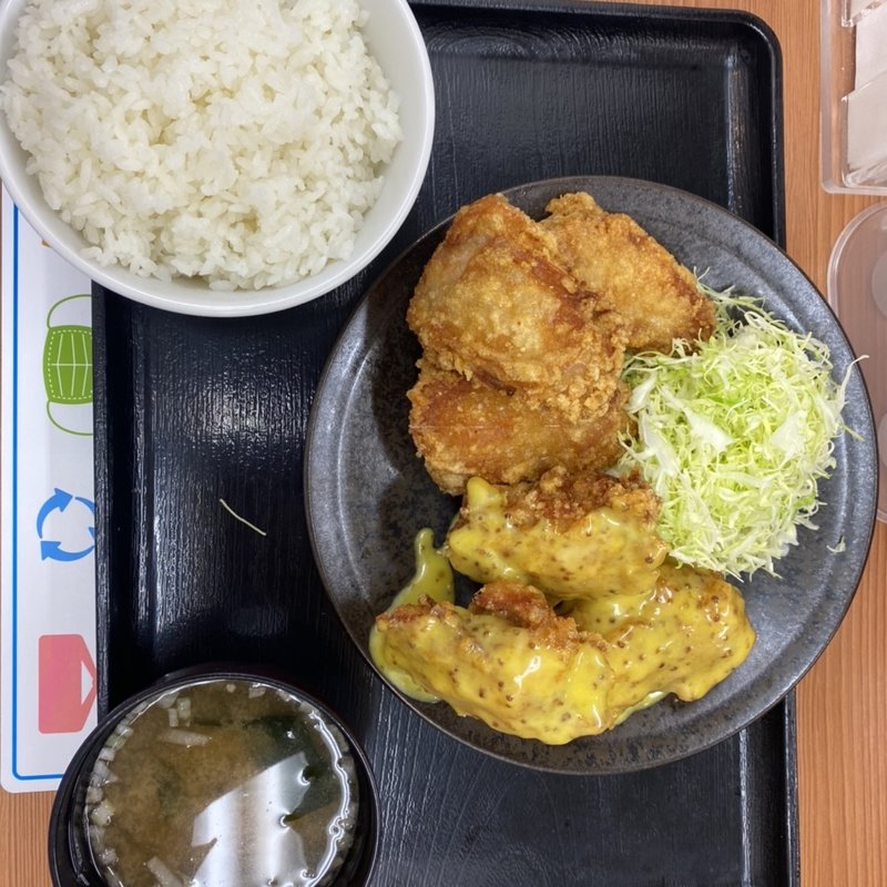 唐揚げ＆マスタード(から好し　川口東口)