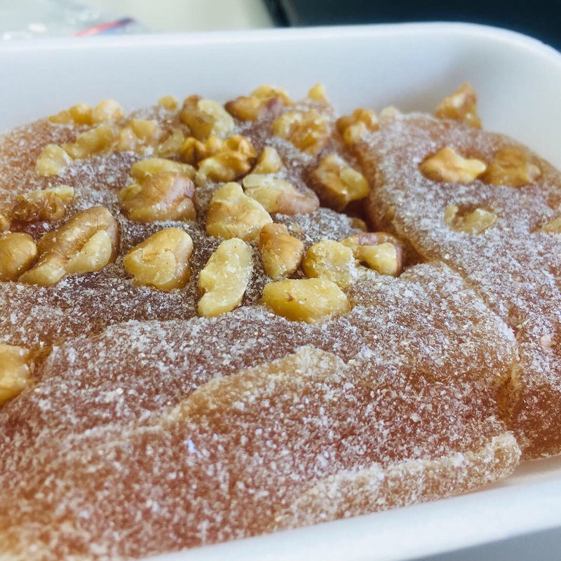 くるみ餅（ゆべし切りおとし）(千秋堂 )