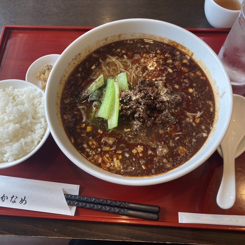 坦々麺セット(中国料理かなめ)